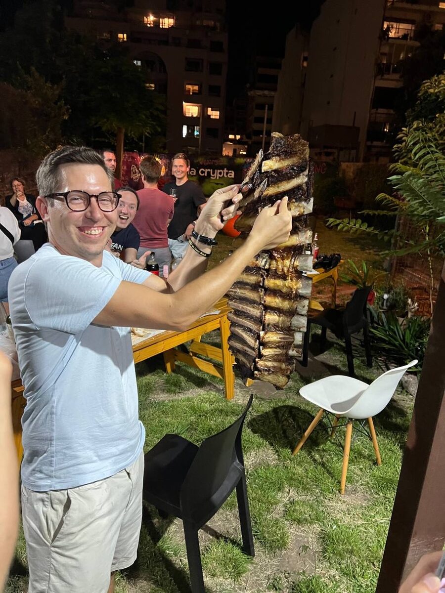 Asado Bitcoin event