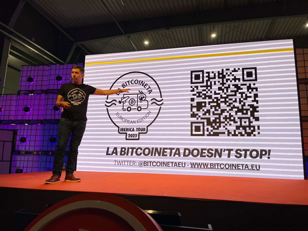BTC Prague presentation on Bitcoineta