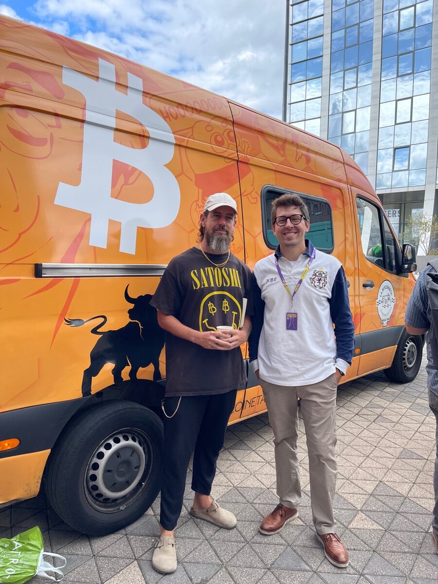 With Jack Dorsey and the Bitcoineta
